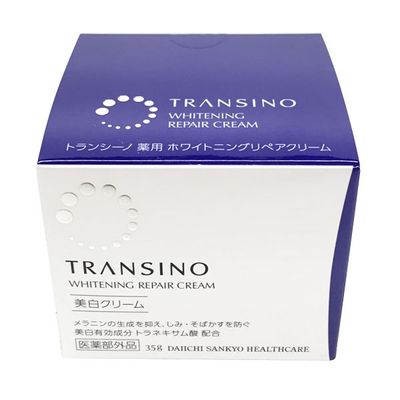 Kem hỗ trợ dưỡng trắng da ban đêm Transino Whitening Repair Cream