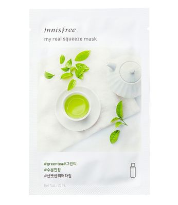Combo 10 miếng mặt nạ Innisfree My Real Squeeze Mask