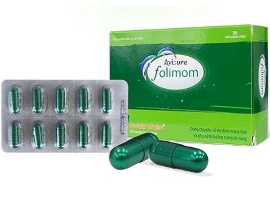 Avisure Folimom - hỗ trợ khả năng mang thai tự nhiên ở nữ giới