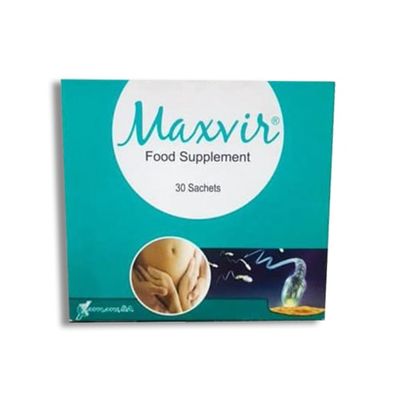 Maxvir Food Supplement - hỗ trợ tăng khả năng thụ thai cho nam