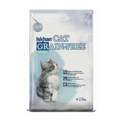 Thức ăn cho mèo Iskhan Cat Grain Free Kitten hỗ trợ ngừa dị ứng