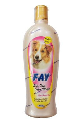 Sữa tắm dưỡng lông, khử mùi cho chó mèo Fay En-Rosely