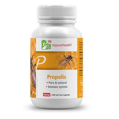 Keo ong hỗ trợ tăng đề kháng Propolis NzPureHealth 500mg