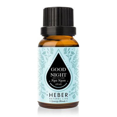 Tinh dầu hỗ trợ ngủ ngon Heber Good Night 100% thiên nhiên