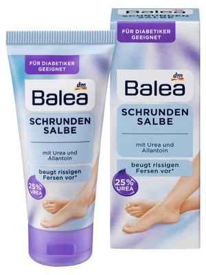 Kem dưỡng hỗ trợ tái tạo da gót chân nứt nẻ Balea Schrundensalbe