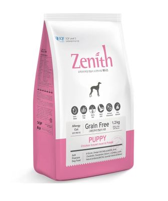 Thức ăn hạt mềm Zenith cho chó con