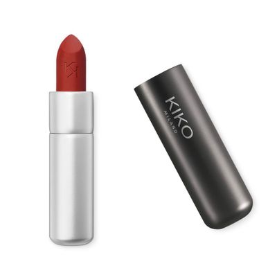 Son Kiko Powder Power Lipstick 13 Vermillion đỏ ánh nâu