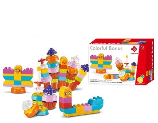 Đồ chơi Smoneo Duplo Lego 66001 lắp ghép nhiều màu cho bé