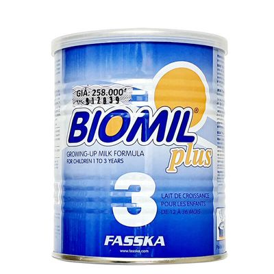 Sữa Biomil Plus 3 công thức sinh học cho trẻ từ 1-3 tuổi