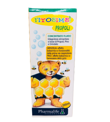 Siro uống Fitobimbi Propoli hỗ trợ giảm ho và cảm lạnh cho bé