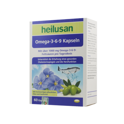 Viên uống Heilusan Omega-3-6-9 Kapseln của Đức
