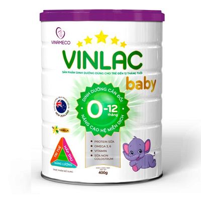Sữa bột Vinlac Baby cho bé từ 0-12 tháng