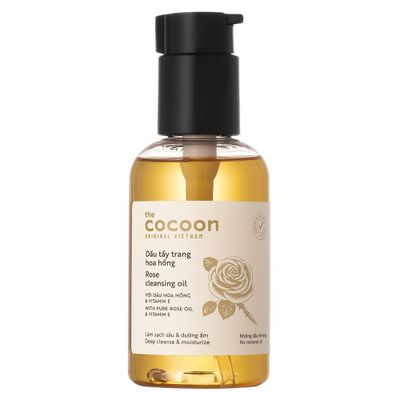Dầu tẩy trang chiết xuất hoa hồng Cocoon Rose Cleansing Oil