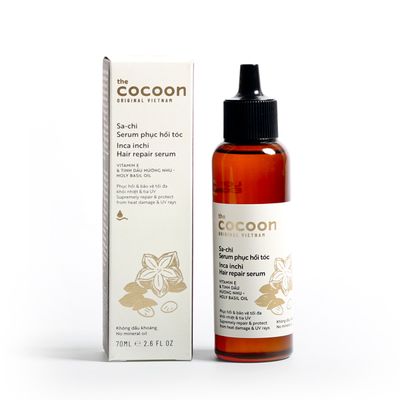 Cocoon Inca Inchi Hair Repair Serum hỗ trợ phục hồi tóc