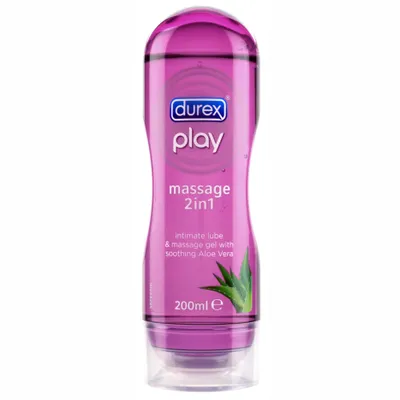 Gel bôi trơn Durex Play Massage 2 in 1 mùi hương dịu nhẹ