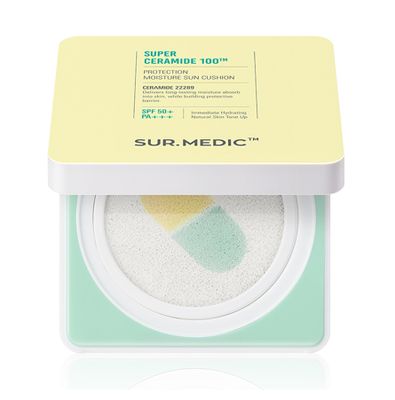 Phấn nước Sur.Medic Super Ceramide 100 Protection Moisture Sun Cushion