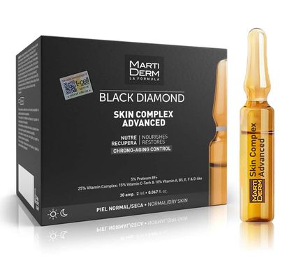 Ampoule dưỡng sáng, trẻ hóa da MartiDerm Black Diamond Skin Complex Advanced