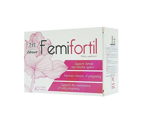 Viên uống Femifortil hỗ trợ trứng khỏe, tăng khả năng thụ thai