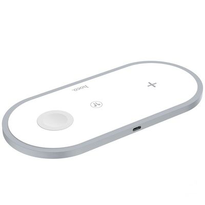 Đế sạc nhanh không dây 3in1 Hoco CW24 cho điện thoại, Airpod, Apple Watch