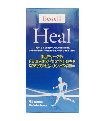 Viên uống hỗ trợ sức khỏe sụn khớp Bewel Heal Waki của Nhật