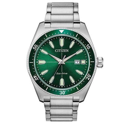 Đồng hồ nam Citizen AW1598-70X mặt xanh độc đáo