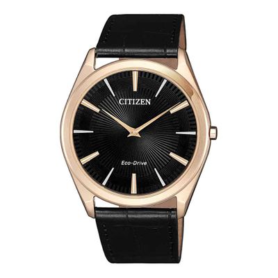 Đồng hồ nam Citizen AR3073-06E siêu mỏng bản dây da