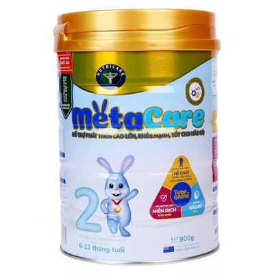 Sữa bột Meta Care 2 cho bé từ 6 - 12 tháng tuổi