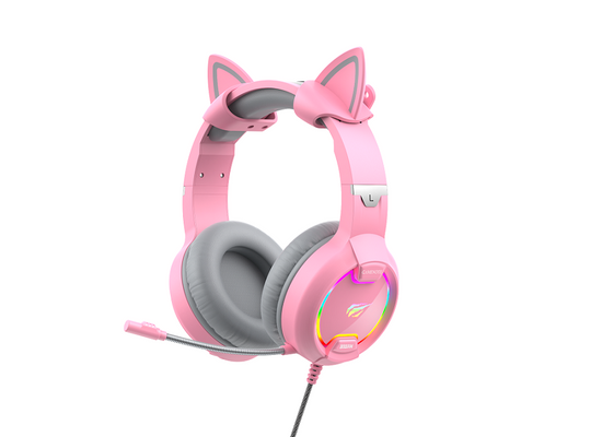 Tai nghe Gaming Headphone HAVIT H2233D Pink Taboo