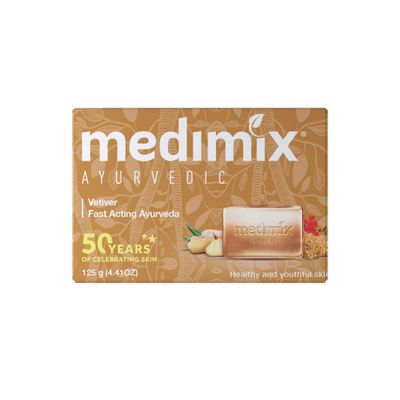 Xà phòng hỗ trợ giảm mụn lưng Medimix cỏ hương bài