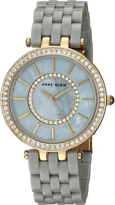 Đồng hồ nữ Anne Klein Ak/2620GYGB dây ceramic mầu ghi 34mm