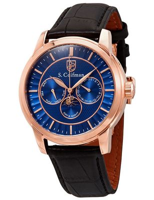 Đồng hồ nam S COIFMAN SC0216 Blue Dial Black Case 45mm