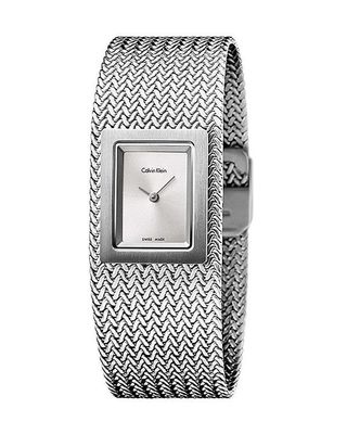 Đồng hồ nữ Calvin Klein K5L13136 Mesh Silver Dial Ladies