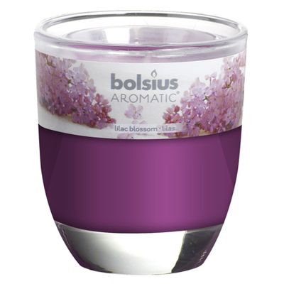 Ly nến thơm tinh dầu Bolsius 105g QT024337 hoa tử đinh hương