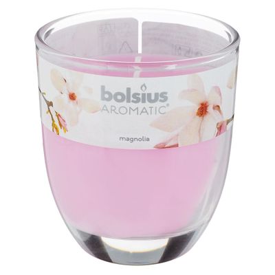 Ly nến thơm tinh dầu Bolsius 105g QT024332 hoa mộc lan