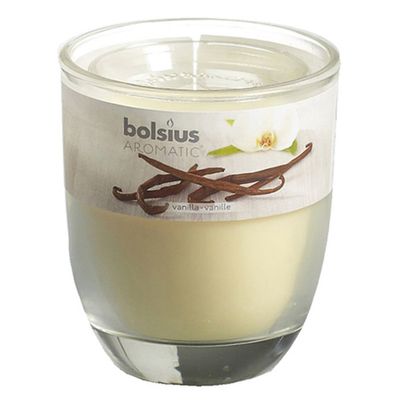 Ly nến thơm tinh dầu Bolsius 105g QT024339 hương hoa vani