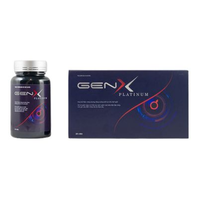 Viên uống hỗ trợ tăng cường sinh lý nam Gen X Platinum