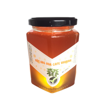 Mật ong Cà phê hữu cơ Vanbina 250gr mật ong xuất khẩu