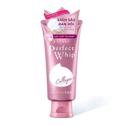 Sữa Rửa Mặt Senka  Perfect Whip Collagen In 120g