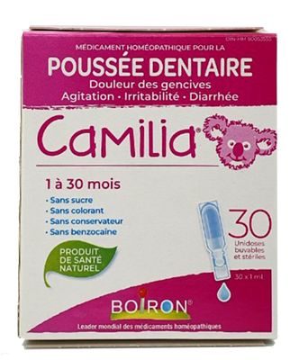 Tép muối Camilia sử dụng cho bé khi mọc răng Canada