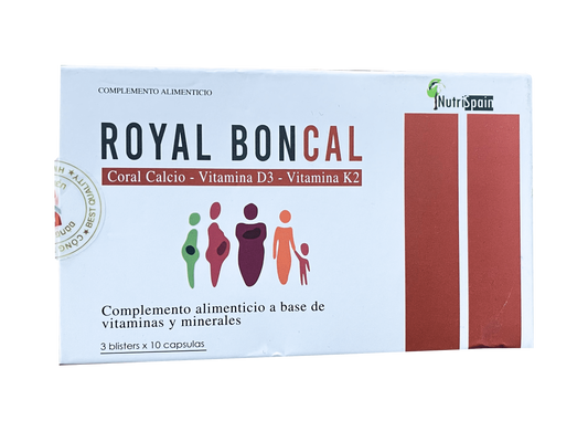 Viên Uống Bổ Sung Canxi, Vitamin D3 Royal Boncal