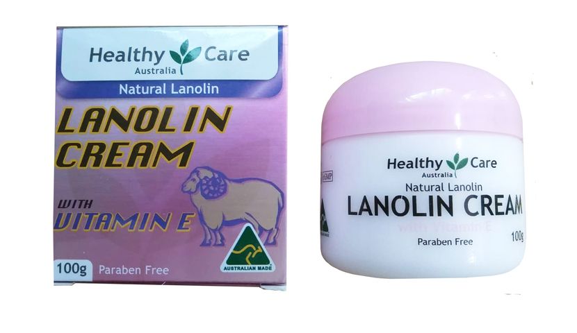 Kem Nhau Thai Cừu Healthy Care with Vitamin E - Kem Dưỡng Ẩm 24 Giờ Cho Da Căng Bóng, Hỗ Trợ Giảm Ngứa Rát Cho Trẻ Em