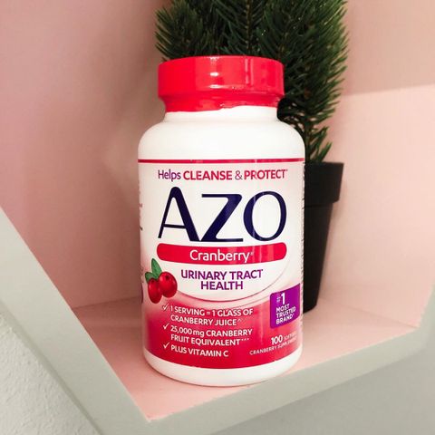 Viên uống hỗ trợ đường tiết niệu AZO Cranberry - Viên nang 100 viên cho sức khỏe tiết niệu, ngừa viêm nhiễm, cho cả nam và nữ