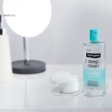 Nước Tẩy Trang Neutrogena Deep Clean Micellar 400ml - Tẩy Trang Sạch Sâu, Dịu Nhẹ, Phù Hợp Mọi Loại Da
