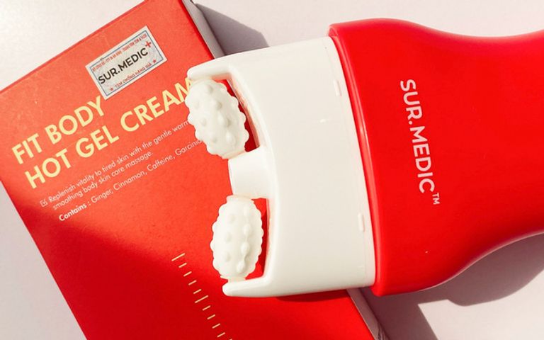 Thanh lăn giảm mỡ săn cơ Sur.Medic Fit Body Hot Gel Cream - Giúp đốt cháy mỡ thừa và cải thiện vòng eo hiệu quả 100ml
