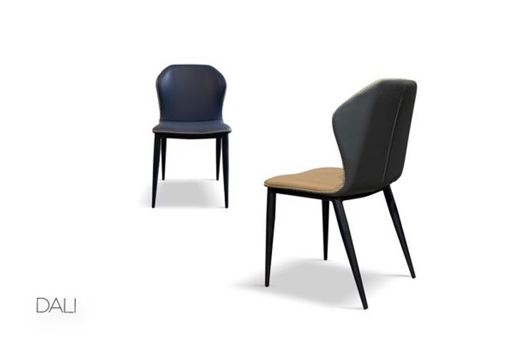 Ghế Bàn Ăn Hiện Đại Dali Khung Thép Chắc Chắn - Chất Liệu Bọc Da PVC/PU, Thiết Kế Sang Trọng Cho Phòng Bếp