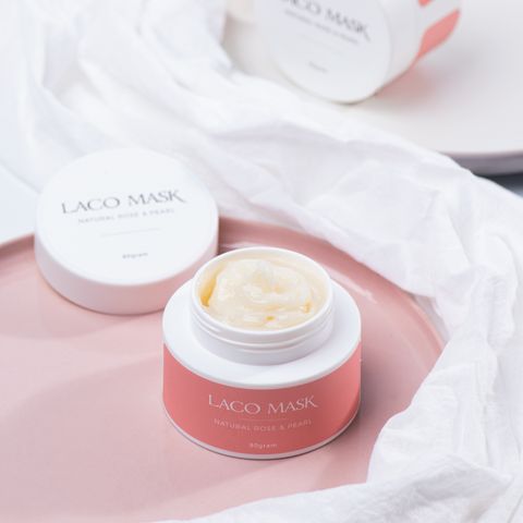 Mặt Nạ Sinh Học Laco Nature Rose & Pearl Dưỡng Ẩm, Làm Trắng Da Từ Thiên Nhiên - Mặt Nạ Chăm Sóc Da Chính Hãng