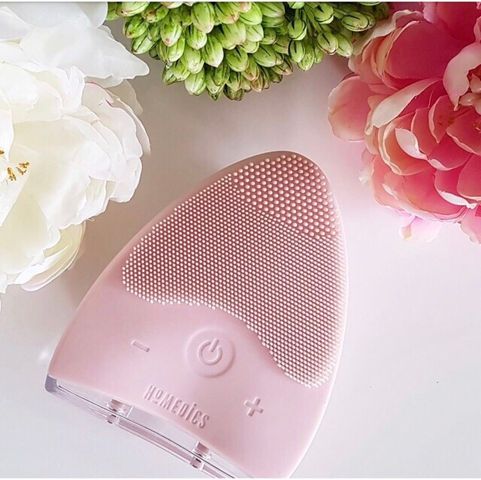 Máy Rửa Mặt Công Nghệ Siêu Âm HoMedics Blossom FAC-310 - Làm Sạch Da Hiệu Quả, Kháng Khuẩn, Dành Cho Mọi Loại Da