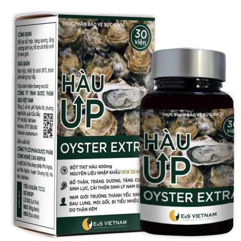 [Mã giảm giá lên tới 10%] Tinh Chất Hàu UP Oyster Extra - Lọ 30 Viên Nén Dễ Uống
