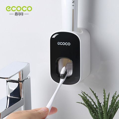 Bộ Nhả Kem Đánh Răng Ecoo - Tiện Lợi, Nhỏ Gọn, Dễ Dàng Sử Dụng, Thích Hợp Cho Mọi Không Gian Phòng Tắm
