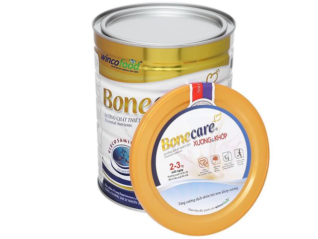 Sữa Bột Wincofood Bonecare 400g - Dinh Dưỡng Cho Xương Khớp, Hỗ Trợ Tăng Cường Sức Khỏe, Phòng Ngừa Loãng Xương, Hương Vani Dễ Uống